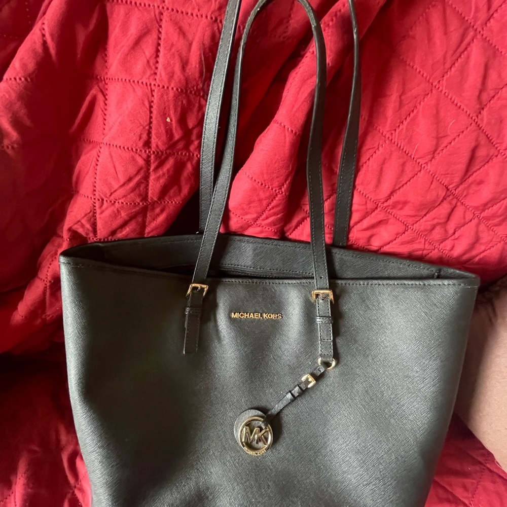 Michael Kors Black Tote Bag
